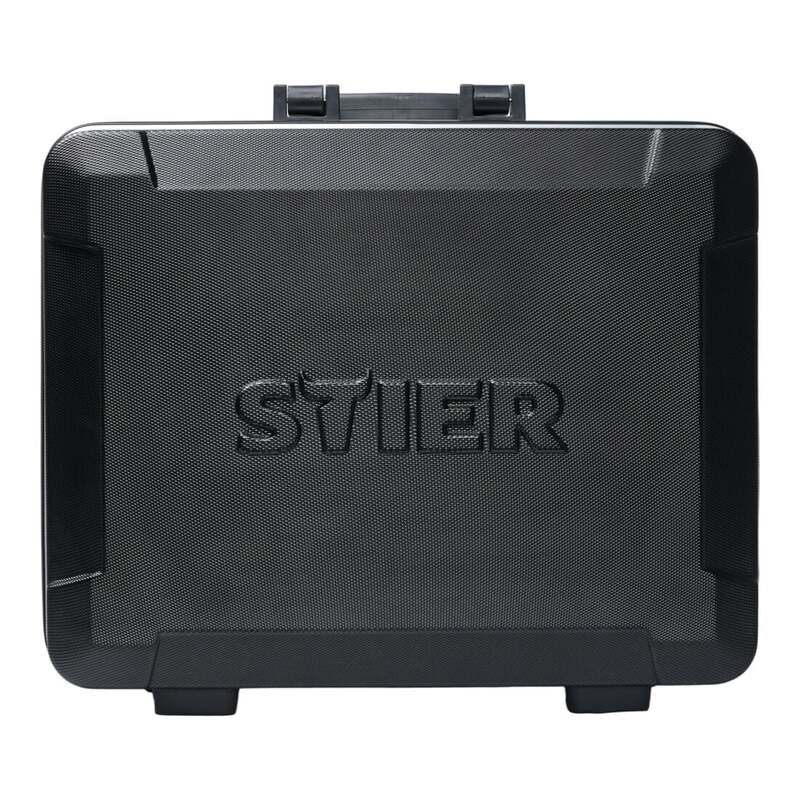 STIER Werkzeugkoffer Werkzeugbox Set schwarz ABS Kunststoff 475x385x190mm leer - 4251709645962