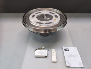 B-Ware Philips LED Deckenventilator Atlas 28W dimmbar mit Fernbedienung und 3