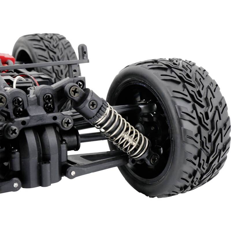 Reely RC Modellauto Elektro Monstertruck 1:14 Allradantrieb 35 km/h Blau RtR - 4064161189697