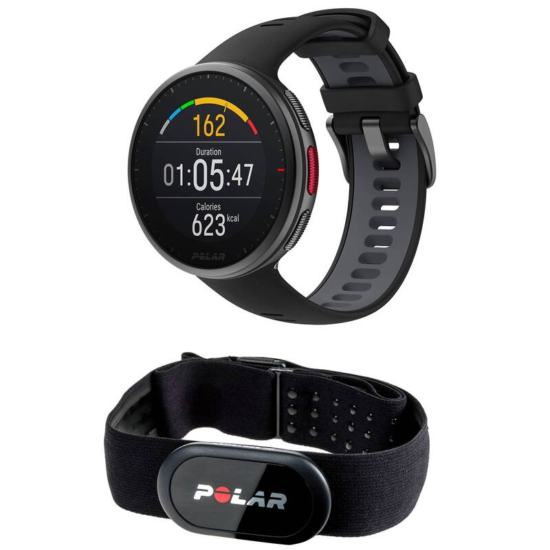 Polar VANTAGE V2 BLACK HR Sportuhr Cardio Fitness Laufuhr GPS inkl H10 Brustg788 - 0725882054872