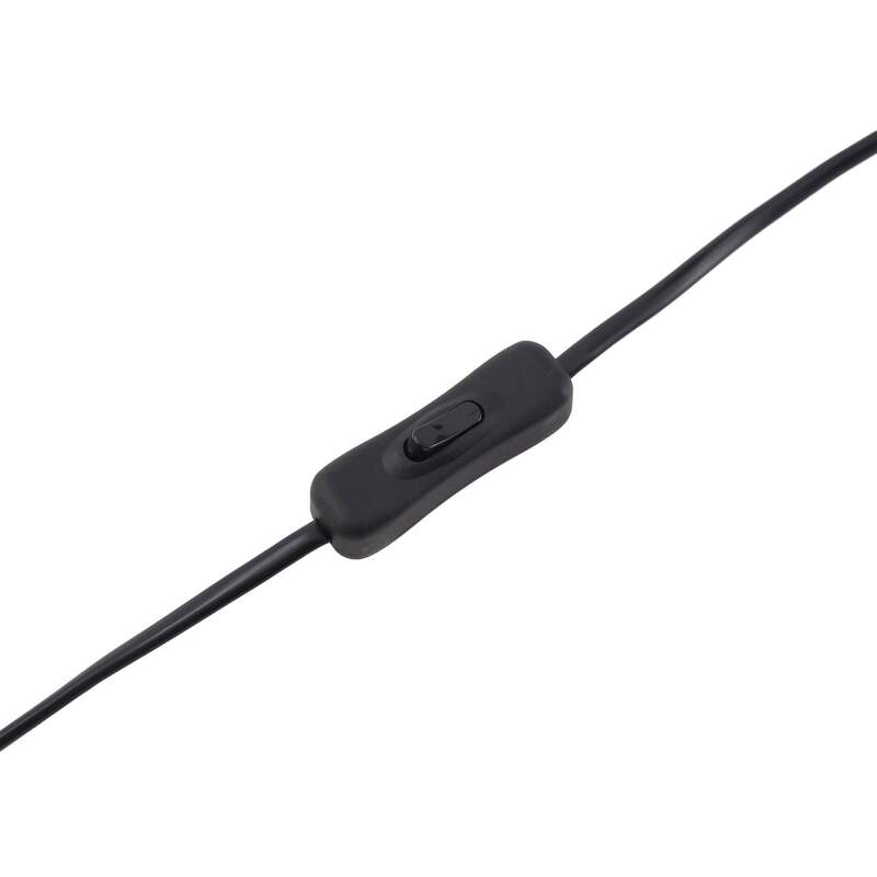Lucande Tischleuchte Luoti LED Lampe Tischlampe schwarz 57cm hoch Ø 30cm Lampe - 4251911778809