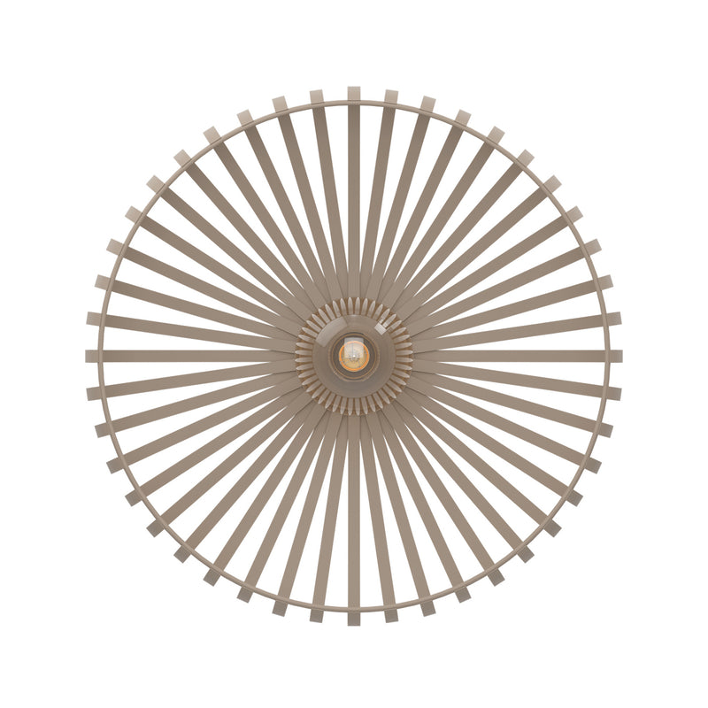 Eglo Deckenleuchte Lampe Mogano 3 LED dimmbar beige Ø43cm Stahl 18cm hoch - 9008606328741