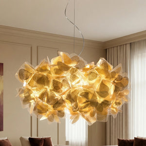 B-Ware Slamp Hängeleuchte Clizia Mama Non Mama Hängelampe Deckenlampe ø53cm Gold/K299