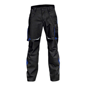 B-Ware Kübler Pulsschlag Hose Arbeitshose Bundhose schwarz kornblumenblau Größe 29