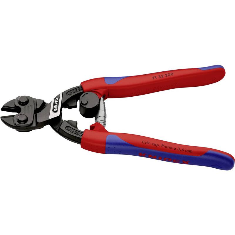 Knipex CoBolt Bolzenschneider 200 mm 64 HRC für weichen bis harten Draht - 4003773066880