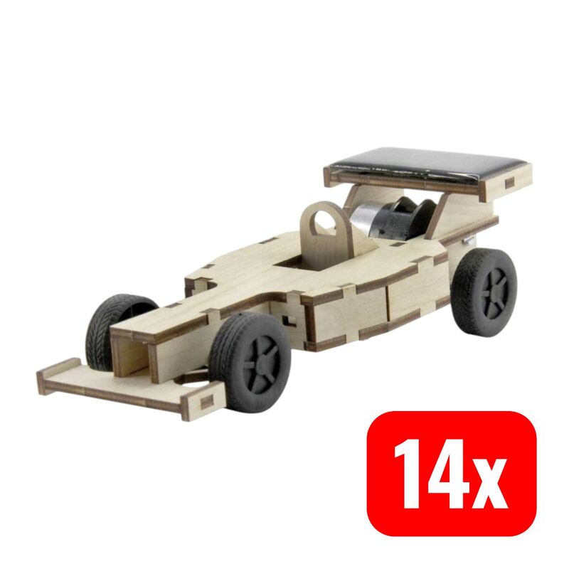 Sol Expert Solar Rennwagen Bausatz 40 Teile ab 14 Jahre Modellbau Spielzeug - 4037373403066