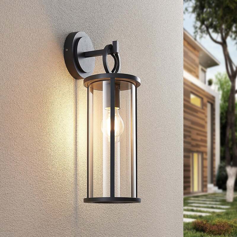 Lucande Außenwandleuchte Emmeline Gartenleuchte LED Wandleuchte dimmbar - 4251096573398