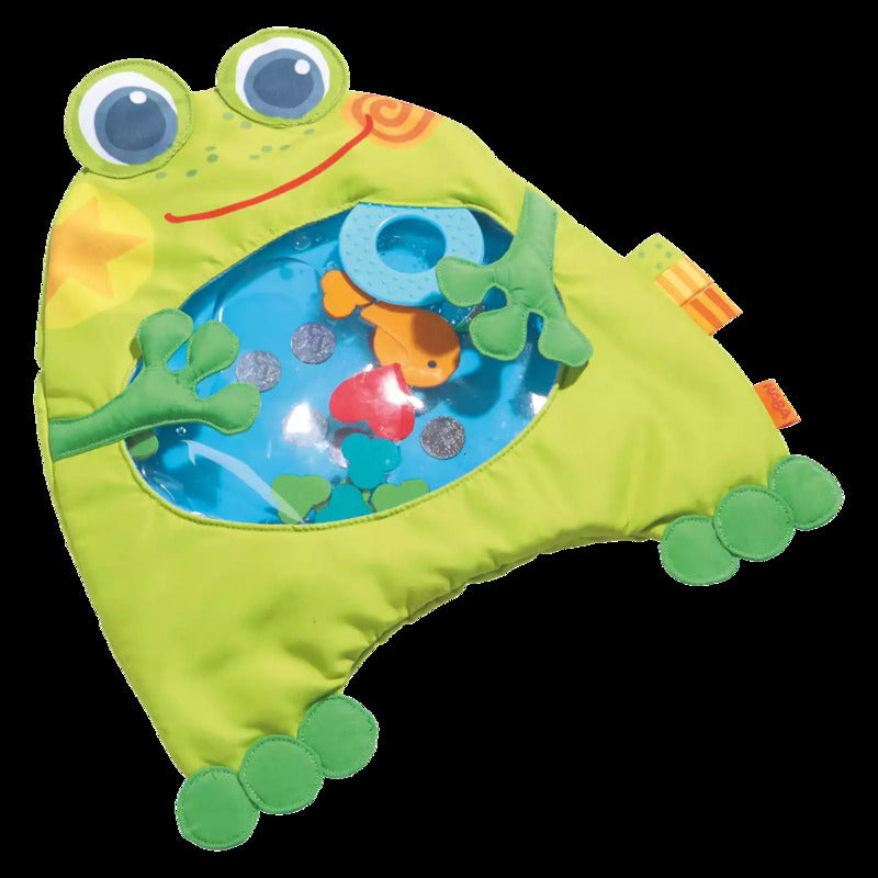 HABA Spielmatte Wassermatte Krabbelmatte Frosch Motorikmatte Baby Stoff Beißring - 4010168208008