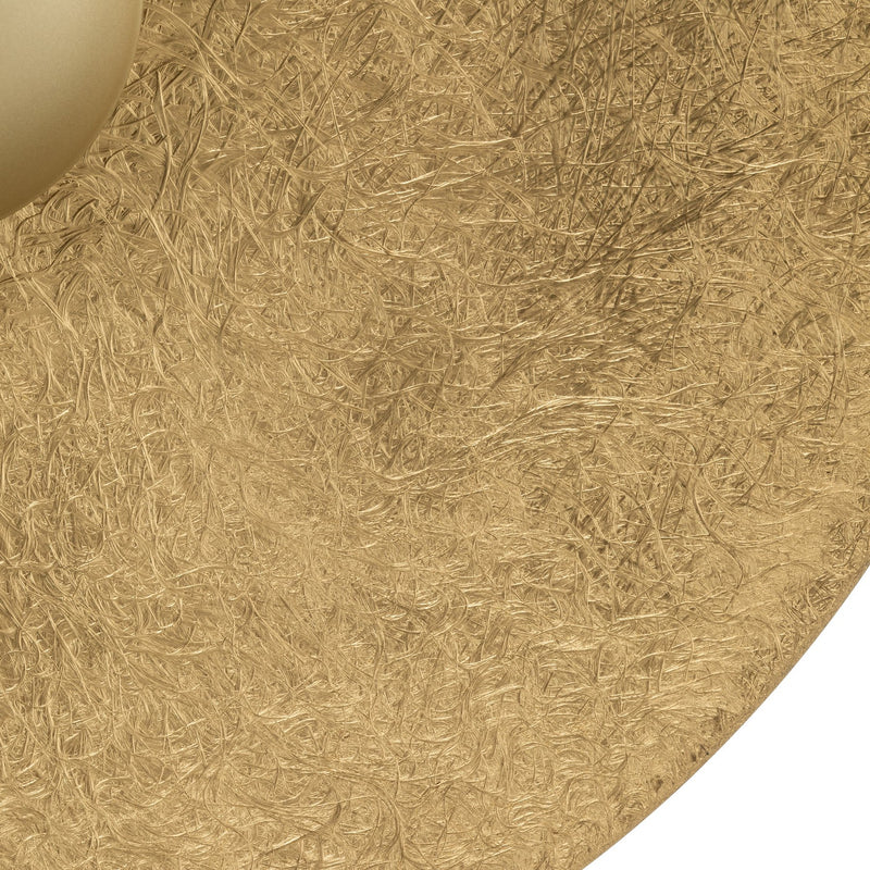LED Wandleuchte Sole M goldfarbig Wandlampe Leuchte Stahl Ø65cm warmweiß 3000K - 5905143287804