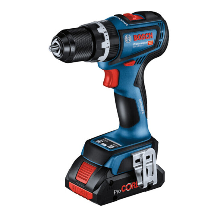 Bosch Akku-Schlagbohrschrauber GSB 18V-90 C Bohrschrauber 2 Akkus ProCORE18V 4Ah - 4059952617343