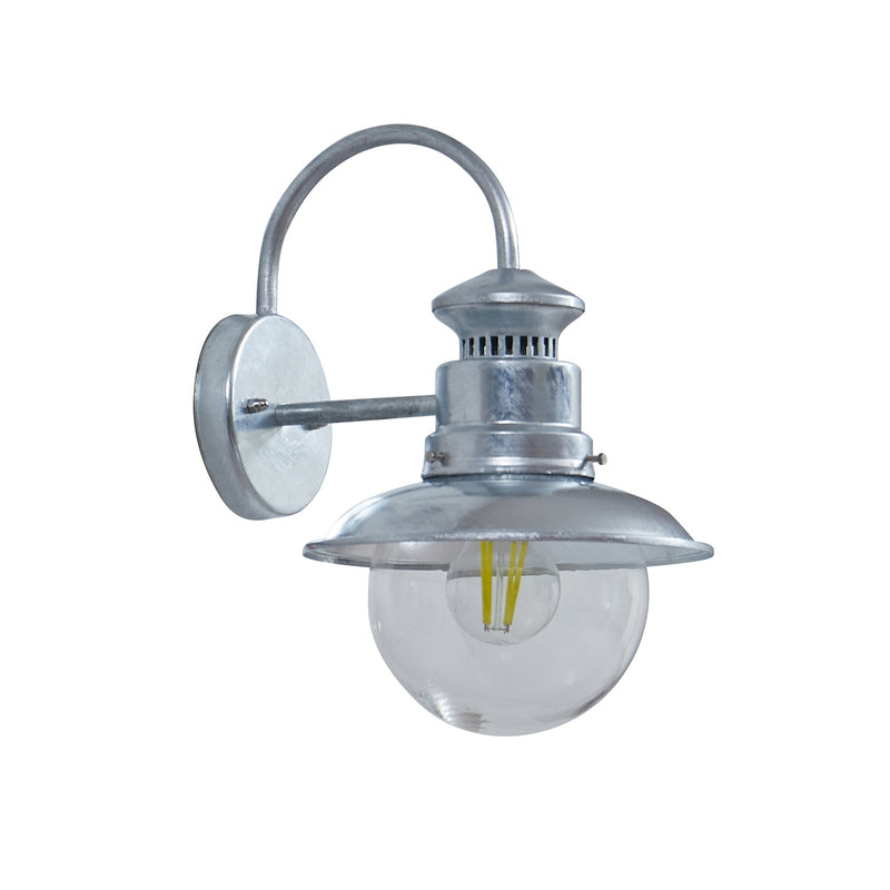 Lindby Außenwandleuchte Celinor LED Gartenlampe Wandleuchte dimmbar silber - 4251911786750