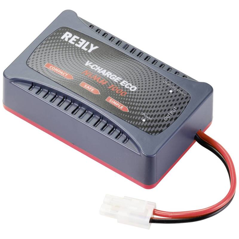Reely Modellbau-Ladegerät V-CHARGE ECO NIMH 1000 NiMH 1A Tamiya-Buchse 230V - 4064161221090