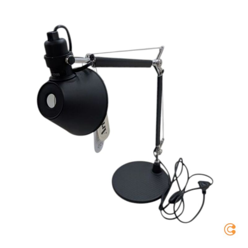 Designer Tischleuchte Tolomeo Micro Lampe E14 höhenverstellbar schwarz 73cm - 8052993017994