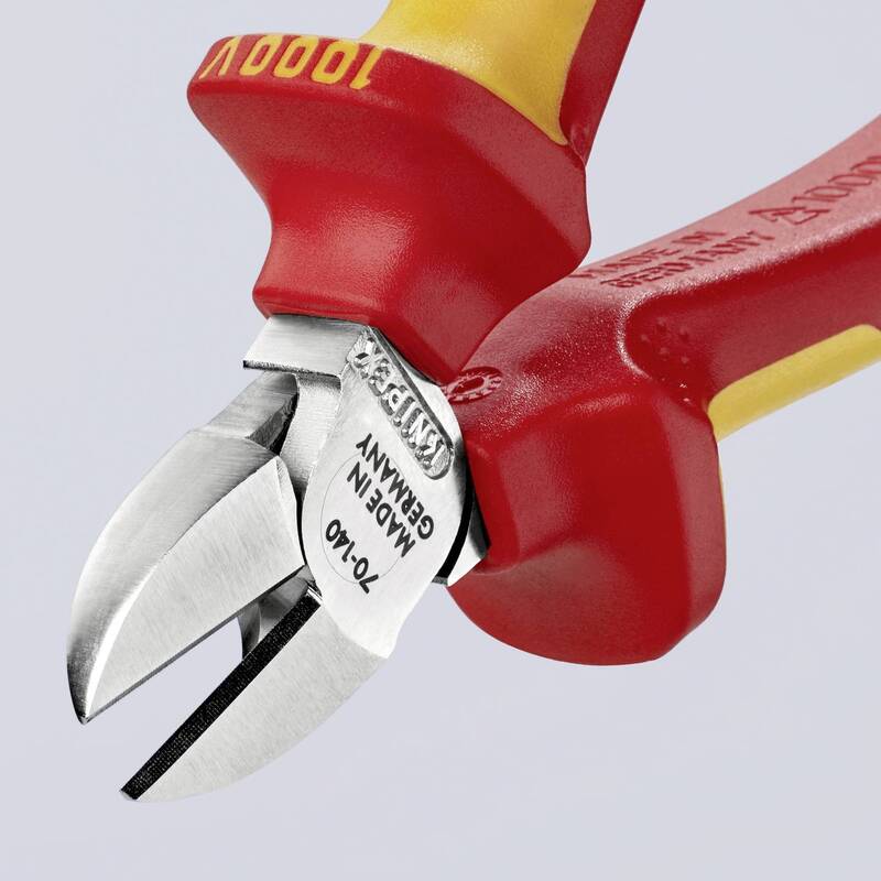 Knipex Seitenschneider VDE 140mm Präzisionswerkzeug Vanadium Elektrostahl Zange - 4003773040293