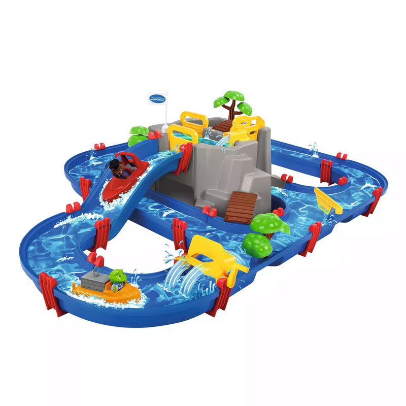 AquaPlay Mountain Lake Spielset mit Booten und Figuren für Kinder ab 3 Jahren - 57371010