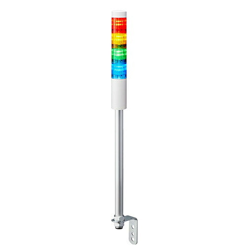 Patlite Signalsäule LR4-402LJNW-RYGB LED Lampe 4-farbig Rot Gelb Grün Blau 1 St. - 4938766012370