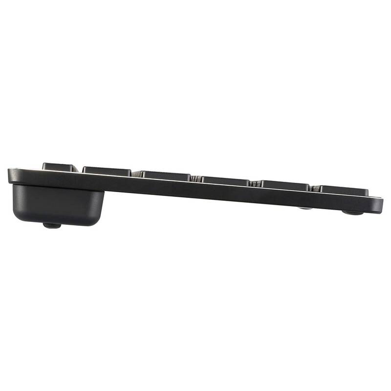 Renkforce RF-ARKB-400 Tastatur Keyboard Multi-Geräte wiederaufladbar kabellos - 4064161397092