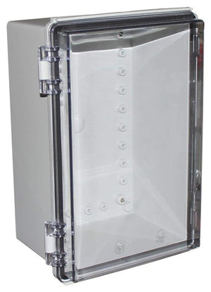 B-Ware Camdenboss Gehäuse Schaltkasten Kunststoffgehäuse Universal Polycarbonat Grau