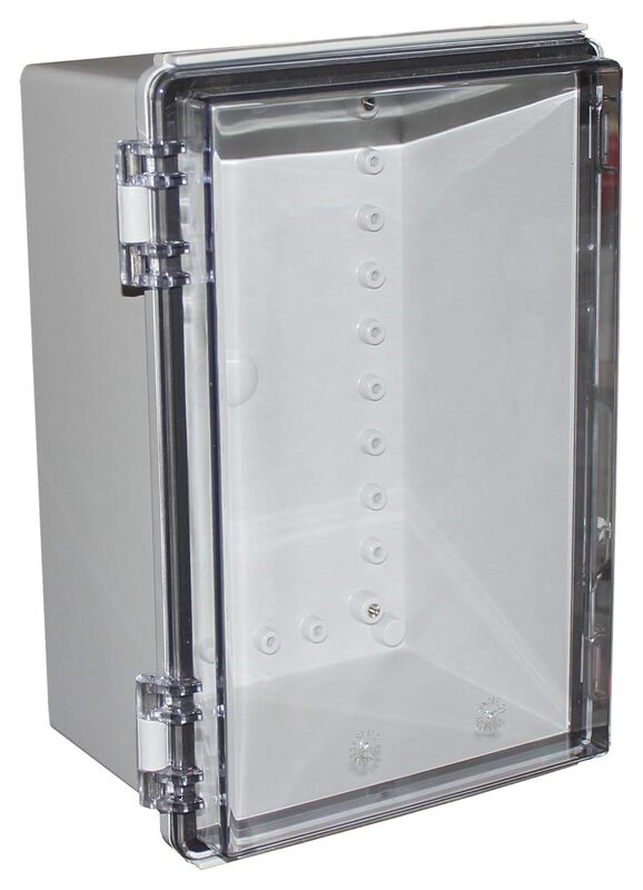 CAMDENBOSS Gehäuse Schaltkasten Kunststoffgehäuse Universal Polycarbonat grau - 9900003483460
