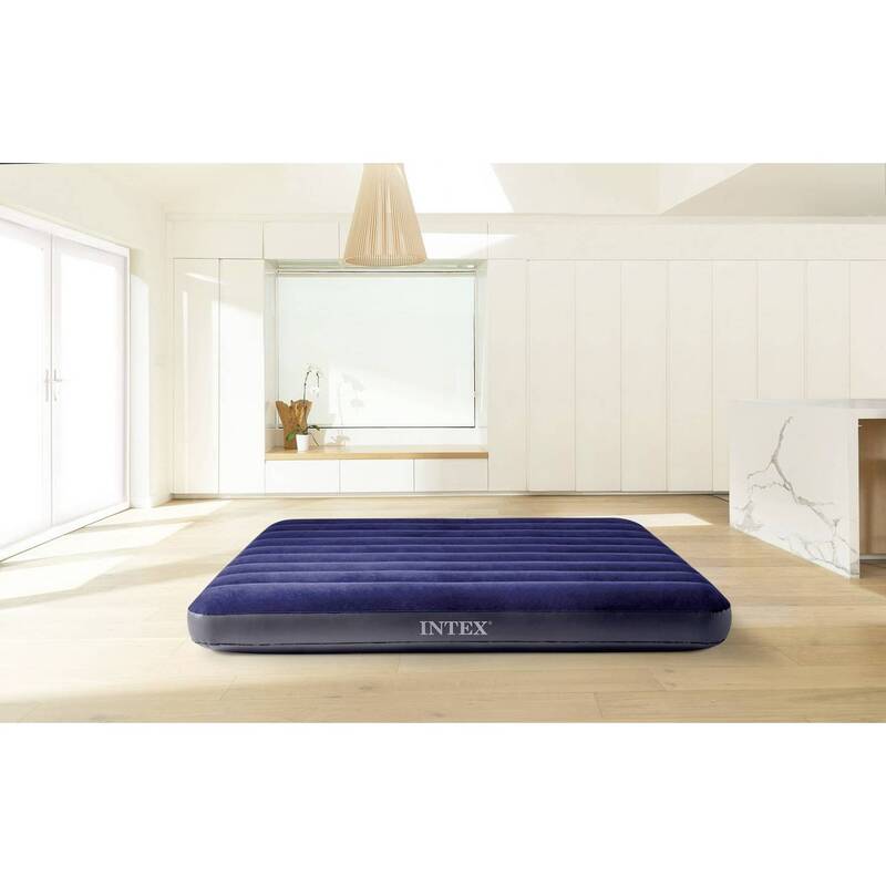 Intex Luftbett DuraBeam Classic 191x137cm Blau Gästebett Campingbett 273kg - 6941057412450