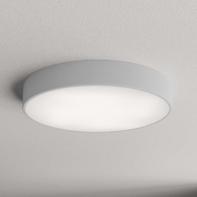 Temar Deckenlampe Cleo 500 LED Lampe Leuchte mit Bewegungsmelder grau Ø50cm IP54 - 5907623692412