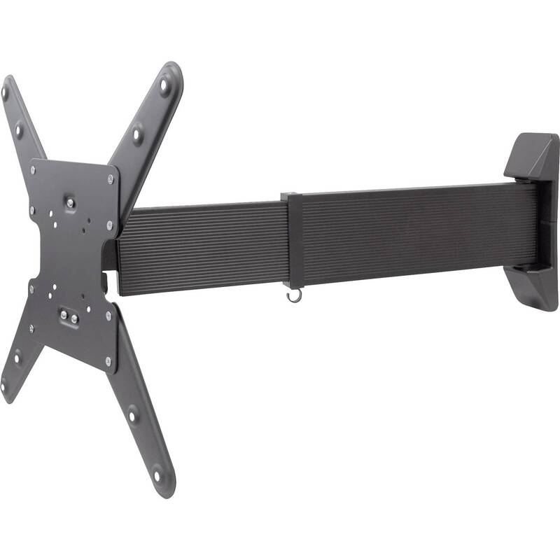 My Wall TV-Wandhalterung Ausziehbar Neigbar Schwenkbar 58,4-139,7cm schwarz 35kg - 4012386132967