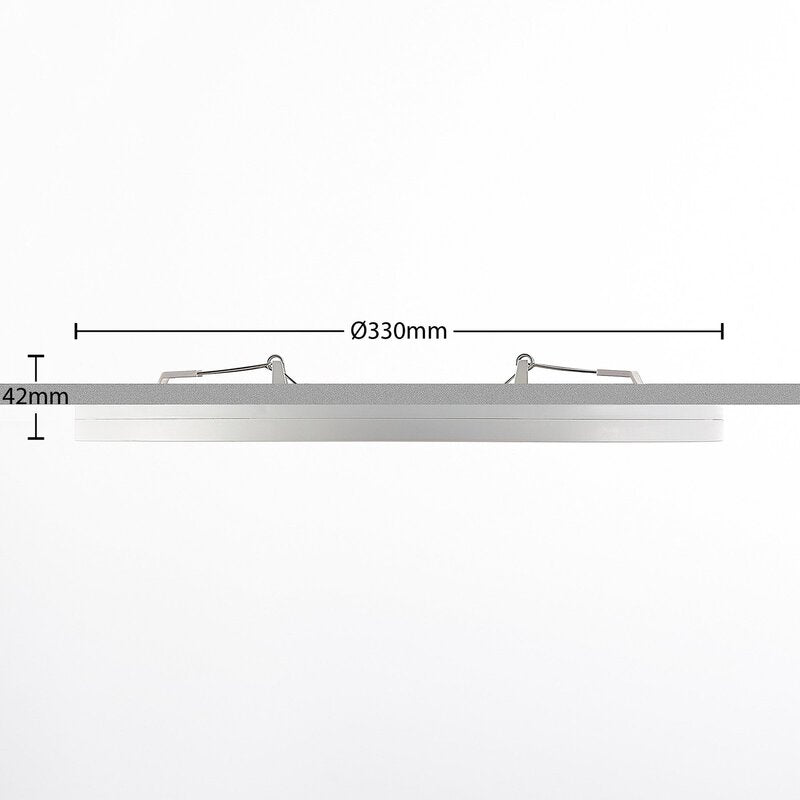 Aureka Deckenlampe Deckenleuchte LED Radarsensor Bewegungsmelder weiß 33 cm - 4251911706635