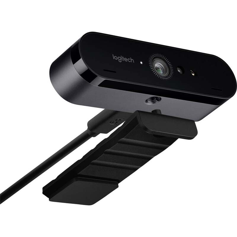 LOGITECH BRIO 4K Ultra HD WEBCAM mit 90° Sichtfeld und Rauschunterdrückung - 5099206068100