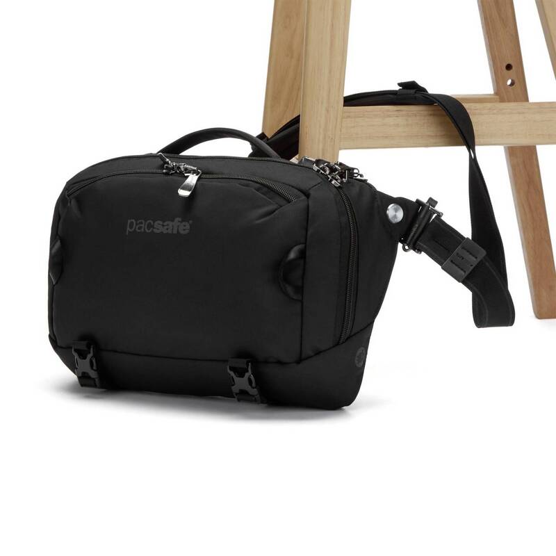 Pacsafe Notebook Tasche EXP 12 Sling wasserabweisend schwarz 36,5x24,5x11cm - 0688334009519