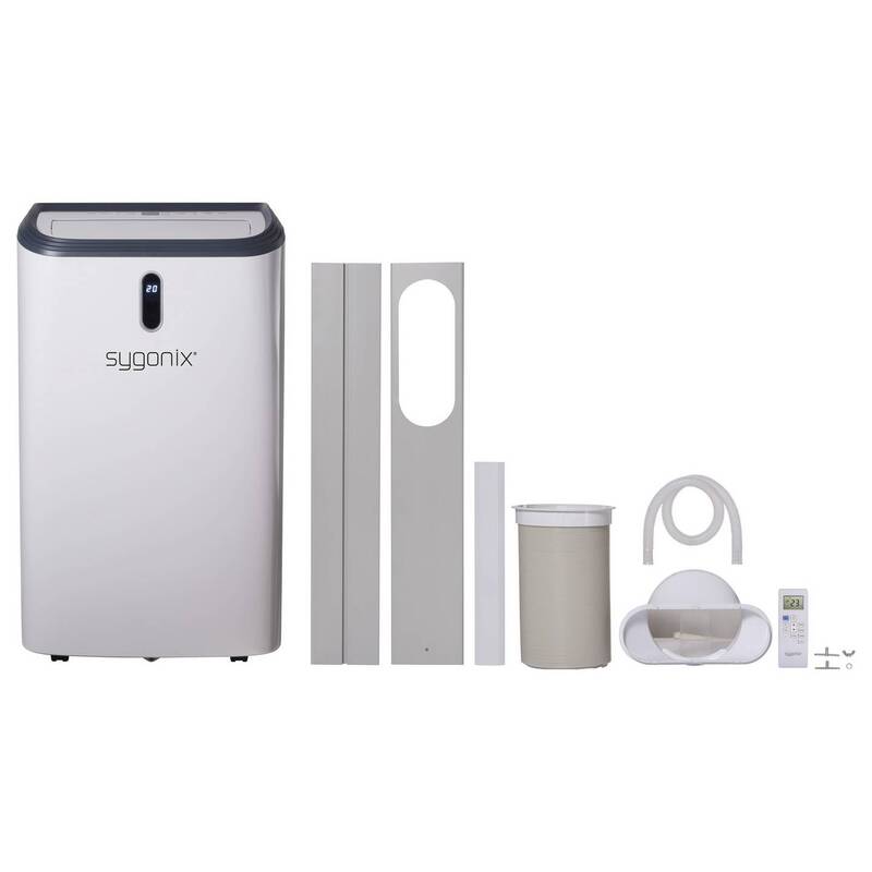 Sygonix mobile Klimaanlage 12000 BTU Monoblock für Räume bis 22 m² - 4064161341385