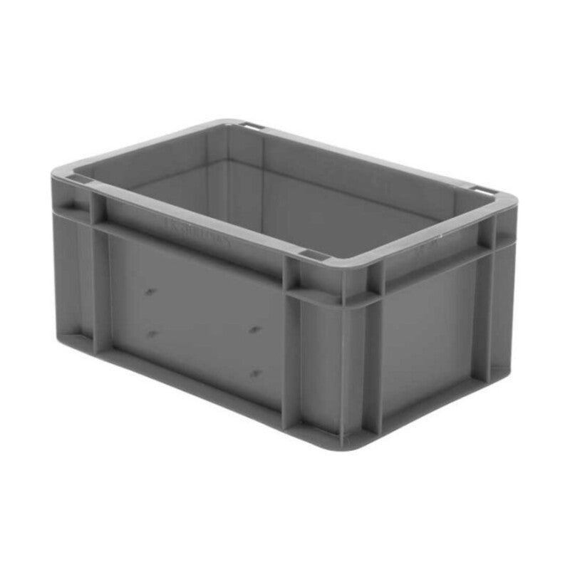 LA-KA-PE Stapeltransportkasten grau 300x200x145mm 500kg Tragfähigkeit 25kg - 4031022019677