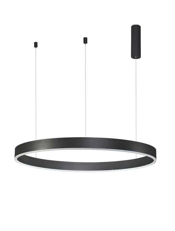 Nova Luce Pendelleuchte Hängelampe Motif LED dimmbar gold Acryl opal matt - 5212017443656