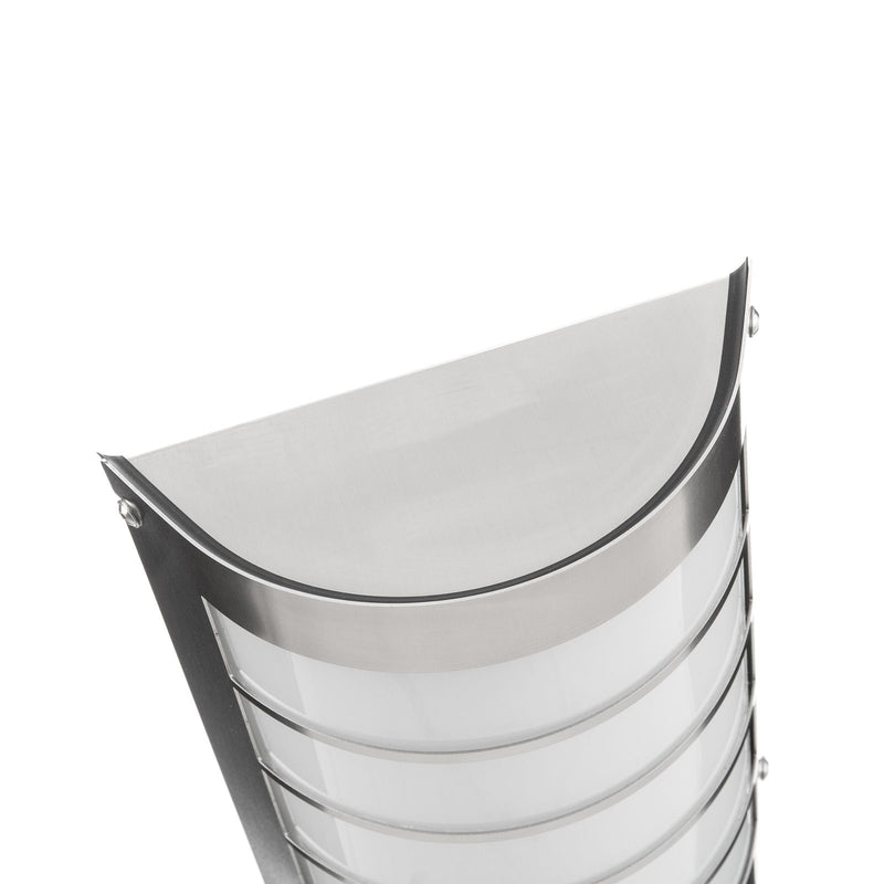 CMD Außenwandleuchte Gartenleuchte Aqua Marco LED Wandleuchte edelstahl Warmweiß - 4260045645864