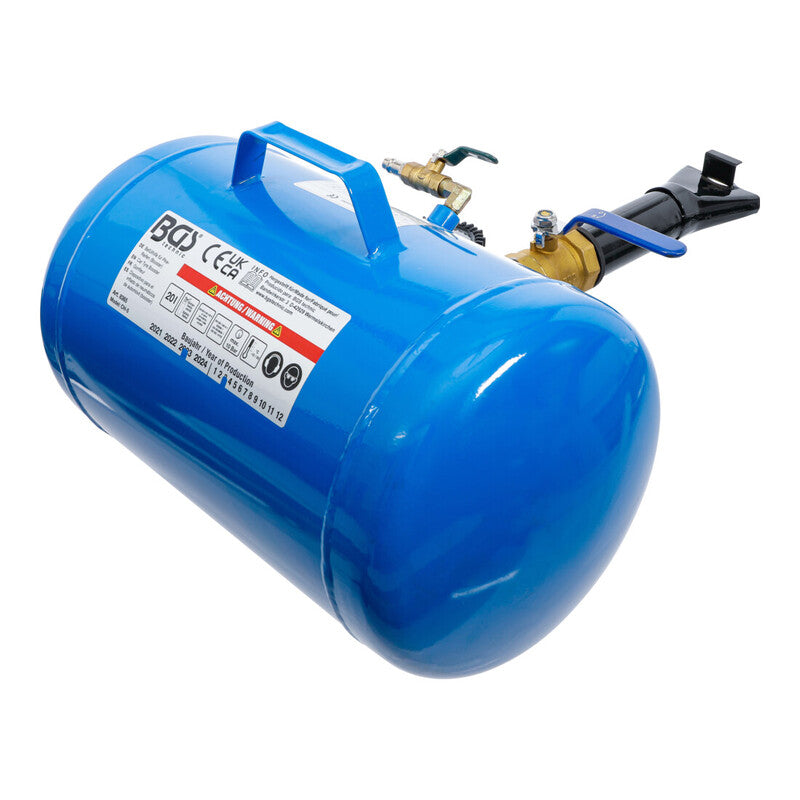 BGS technic Befüllhilfe Reifenpumpe Reifenfüllgerät 20l 11bar für Pkw-Reifen - 4048769016760
