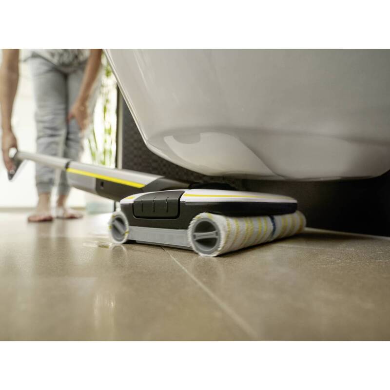 Kärcher Hartbodenreiniger Bodenwischer FC 7 Cordless Silber Nass Akku Reinigung - 4054278975184