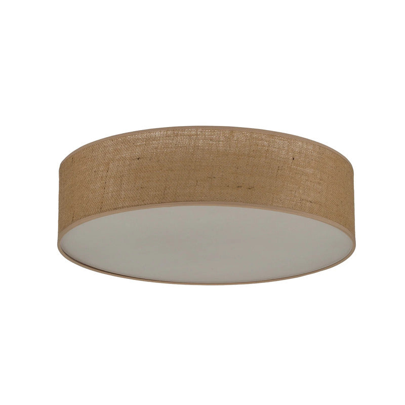 Milagro Deckenlampe Marshall LED Lampe Leuchte dimmbar braun Ø50cm Rattan - 5902693724247