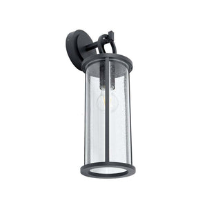 B-Ware Lucande Außenwandleuchte Emmeline LED Gartenlampe Wandleuchte dimmbar graphit