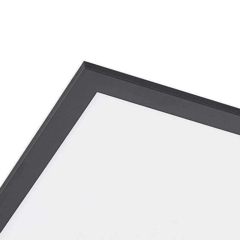 Lindby LED Deckenlampe Deckenleuchte Nelios Lampe Leuchte schwarz 62x62cm - 4251911738513