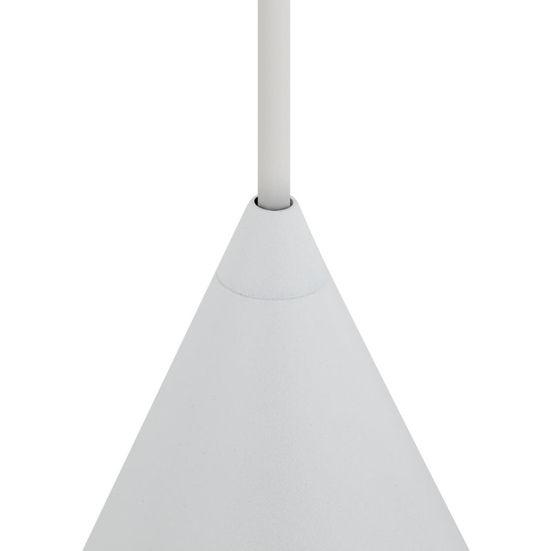 Nowodvorski Hängeleuchte ZENITH LED Pendelleuchte dimmbar weiß Stahl Ø11cm 130cm - 5903139114530