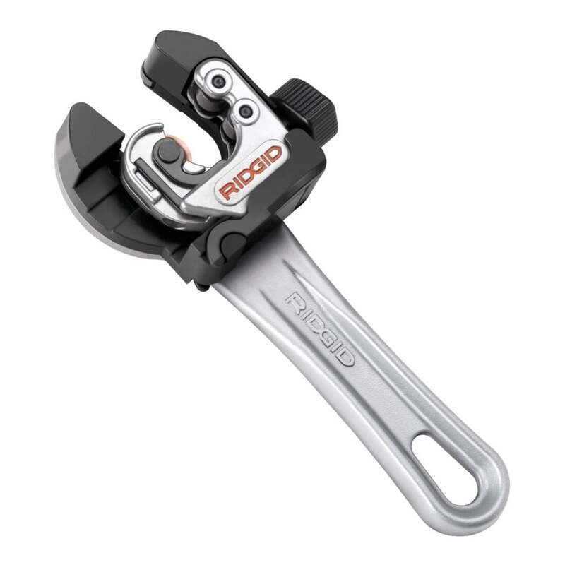 Ridge Tool Ratschen-Rohrabschneider Mini-Rohrabschneider 6-28mm Aluminium 2 - 0095691325730