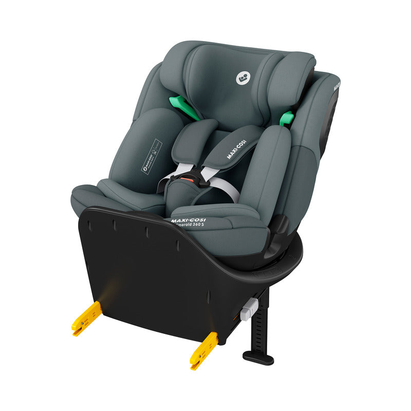 Kindersitz Autositz Maxi Cosi Emerald 360 S Tonal Graphite grau drehbar i Size - 8712930005391