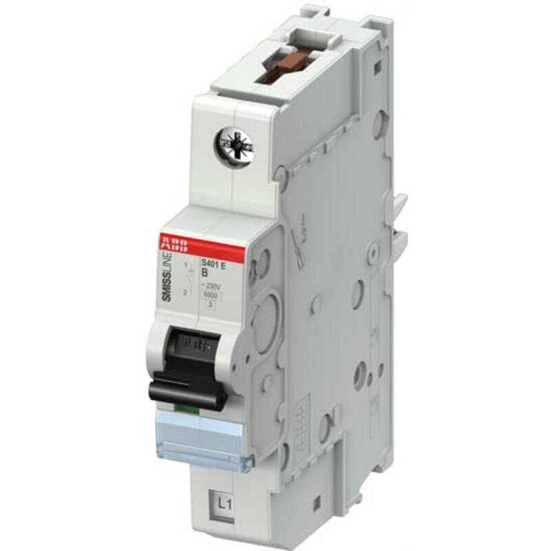 ABB Leitungsschutzschalter S401E-B20 1polig Sicherung 35mm² B 82mm IP44 - 7612270101047