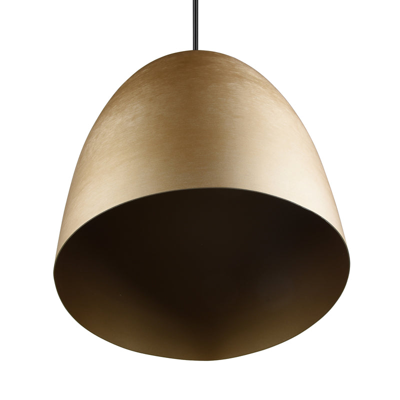 Reality Leuchten Hängeleuchte Tilda Hängelampe Lampe einflammig messing Ø 25 cm - 4017807522280