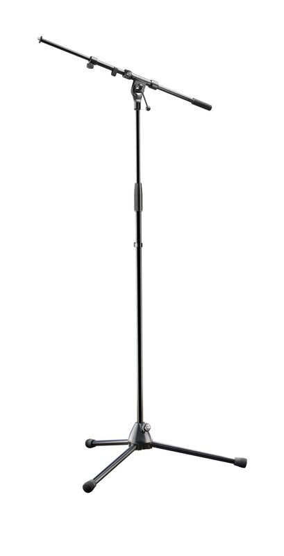 König & Meyer Mikrofon-Stativ KM-210/9 stabil höhenverstellbar schwarz 160,5cm - 4016842201419