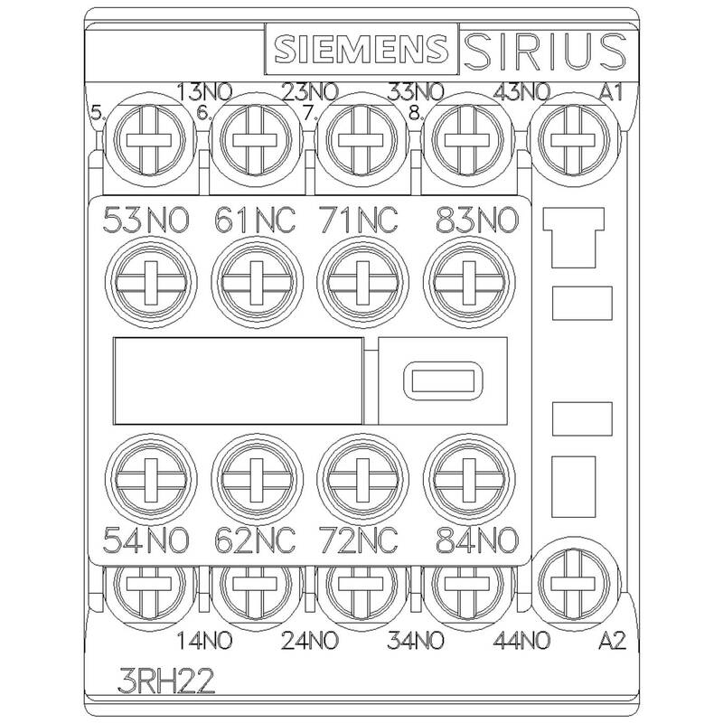 Siemens Hilfsschütz Schütz Relais S00 AC230V 6S 2Ö 50 60Hz Schraubanschluss - 4011209847743