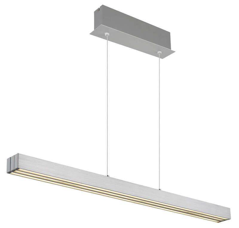 Globo Hängeleuchte Pendelleuchte LED CCT Memoryfunktion Gebürstet 150cm - 9007371474233