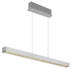 B-Ware Globo Hängeleuchte Pendelleuchte LED CCT Memoryfunktion Gebürstet 150cm