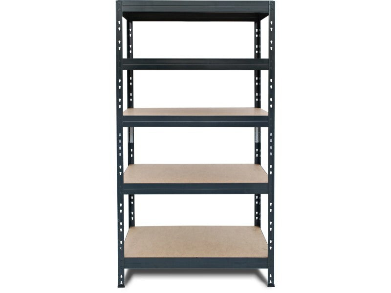 Ar Shelving Metallregal Rivet M 210kg modular Steckregal anthrazit 180x90cm - 8586002701609
