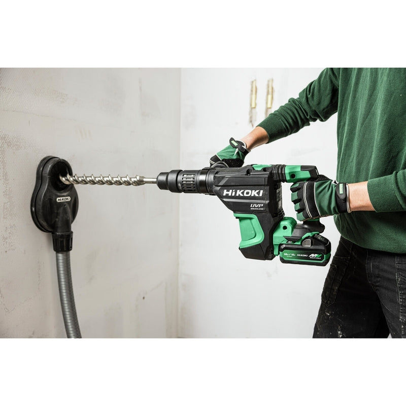 HiKOKI Akku-Bohr- und Meißelhammer DH3640DA 36V SDS-max 9J Koffer 2 Akkus Lader - 4966376407996