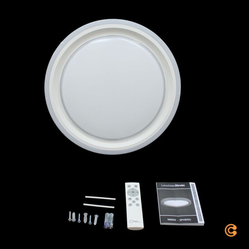 JUST LIGHT Deckenleuchte Lampe LED Spheric CCT RGB weiß Ø 40cm Fernbedienung - 4043689988524